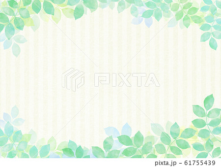背景素材 木の葉のイラスト素材
