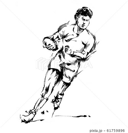 ラグビーのイラスト素材