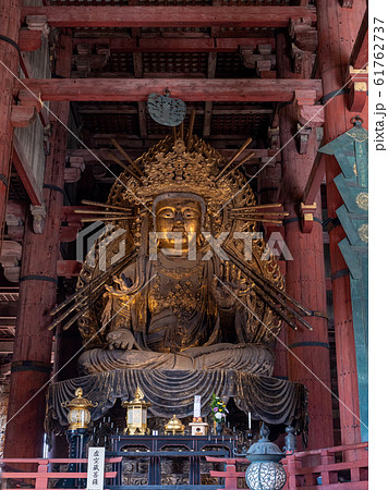 東大寺大仏殿 虚空蔵菩薩坐像 正面 61762737