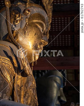 東大寺大仏殿 虚空蔵菩薩坐像と盧舎那仏像 61762743