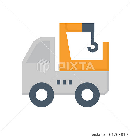 Hiab Truck Iconのイラスト素材