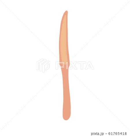 Knife in doodle style isolated on white 61765418