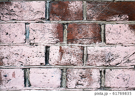 Old grunge brick wall. Nice vintage background. 61769835