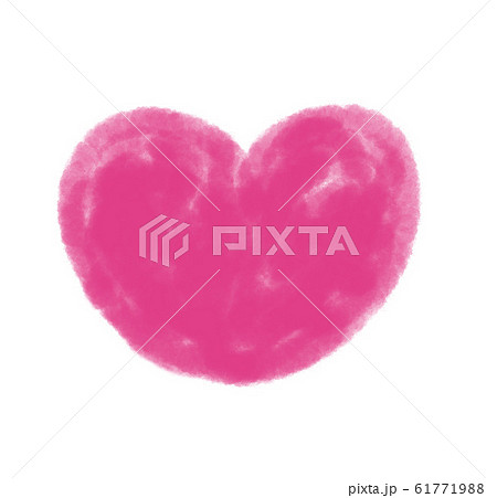 ハート ハート柄 ハートマーク ピンク かわいい 可愛い ピンク色 イラスト 模様 水彩 のイラスト素材