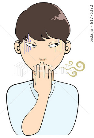 口臭 ニオイ 男性 口臭 ニオイ 男性 61775332