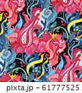 Beautiful seamless floral pattern background. Tropical exotic print 61777525