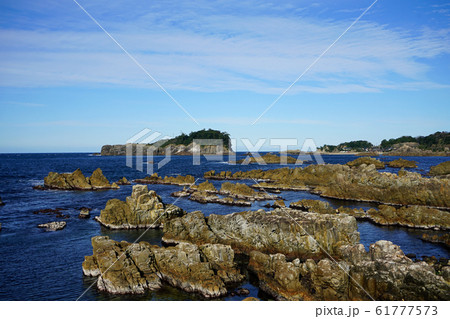 越前海岸　亀島　越前加賀国定公園 61777573