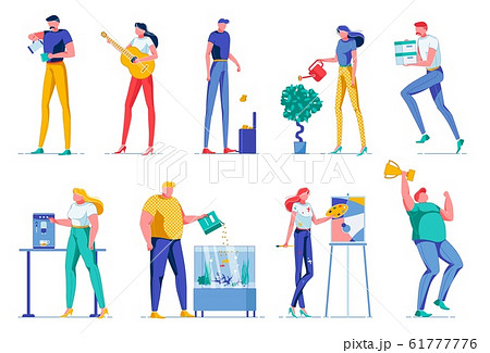 Activities for Cartoon People, Spending Time. Activities for Cartoon People, Spending Time. 61777776