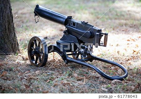 World War I Maxim gun - first recoil-operated World War I Maxim gun - first recoil-operated 61778043