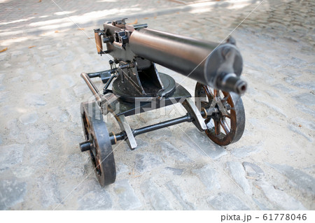 World War I Maxim gun - first recoil-operated World War I Maxim gun - first recoil-operated 61778046