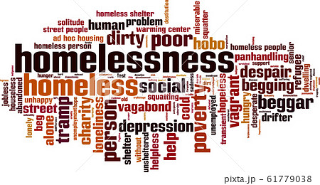 Homelessness word cloud 61779038