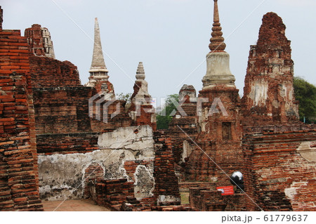 世界遺産 タイランド アユタヤ遺跡 ワット・マハータート 世界遺産 タイランド アユタヤ遺跡 ワット・マハータート 61779637