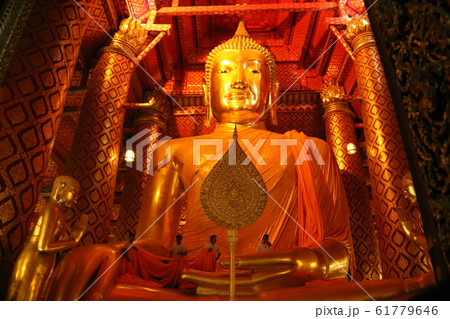 世界遺産 タイランド アユタヤ遺跡 ワット・ヤイ・チャイ・モンコン 世界遺産 タイランド アユタヤ遺跡 ワット・ヤイ・チャイ・モンコン 61779646