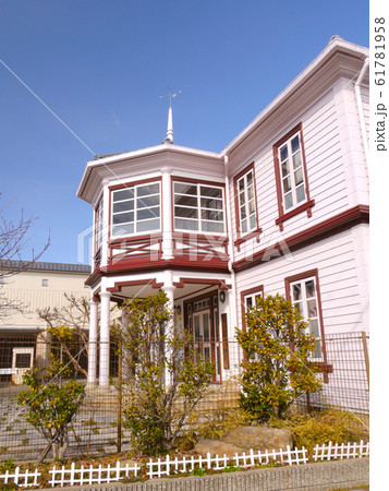 西宮、今津小学校にあるレトロな校舎「今津六角堂」 61781958