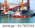 Inspection boat and port for loading goods 61782544