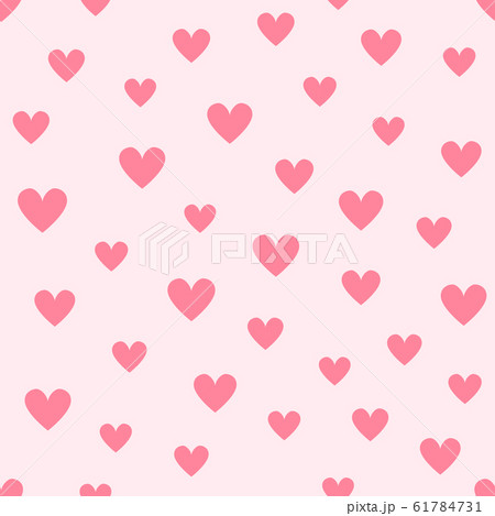 Heart background. Seamless vector pattern 61784731