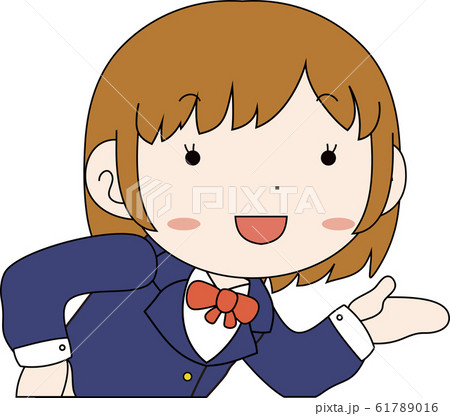 女学生 女子高生 教育 かわいい 表情 ポーズ 喜怒哀楽 上半身 女学生 女子高生 教育 かわいい 表情 ポーズ 喜怒哀楽 上半身 61789016