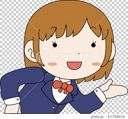女学生 女子高生 教育 かわいい 表情 ポーズ 喜怒哀楽 上半身 女学生 女子高生 教育 かわいい 表情 ポーズ 喜怒哀楽 上半身 61789016