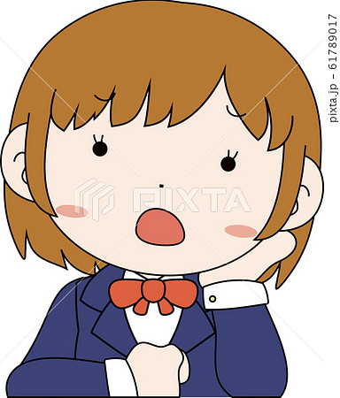 女学生 女子高生 教育 かわいい 表情 ポーズ 喜怒哀楽 上半身 女学生 女子高生 教育 かわいい 表情 ポーズ 喜怒哀楽 上半身 61789017