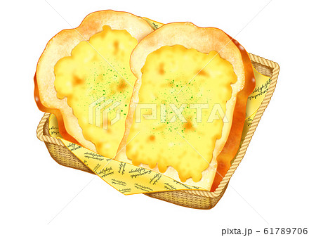 チーズトースト（かご付き） 61789706