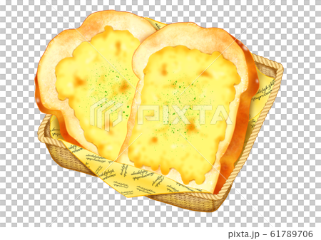 Cheese toast (with basket) 61789706