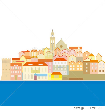 クロアチア　　croatia　コルチュラ島　korcula 61791380