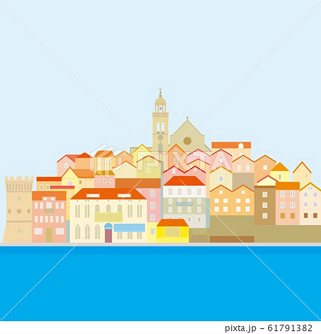 クロアチア　croatia　コルチュラ島　korcula 61791382