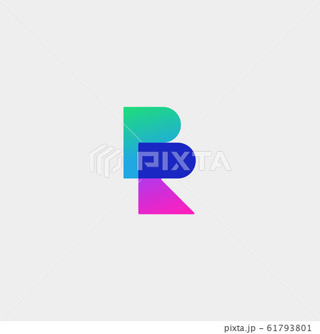 Letter BR RB R B Logo Design Simple Vector Letter BR RB R B Logo Design Simple Vector 61793801