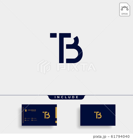 Letter TB BT T B Logo Design Simple Vector Letter TB BT T B Logo Design Simple Vector 61794040