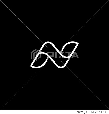 Letter N NN Logo Design Simple Vector 61794174