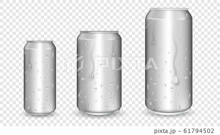 Realistic aluminum cans. Realistic aluminum cans. 61794502