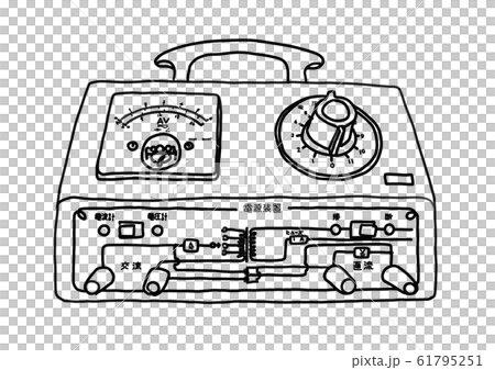 電源装置のイラスト素材