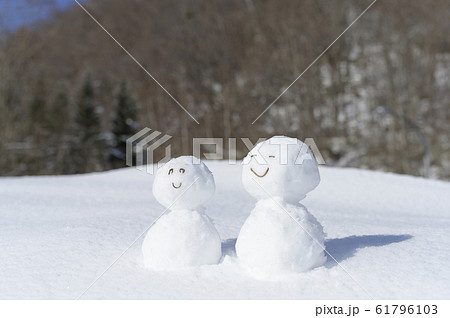 雪だるま 雪だるま 61796103