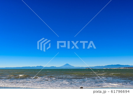 葉山　海　富士山 61796694