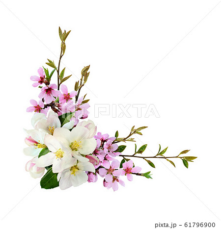 Spring corner arrangement with apple and almond Spring corner arrangement with apple and almond 61796900
