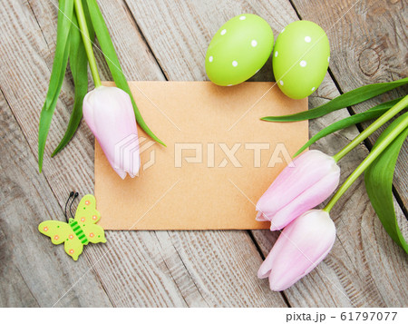 Easter greeting card Easter greeting card 61797077