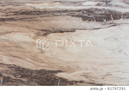 Vintage brown murble stone surface close up. 61797291