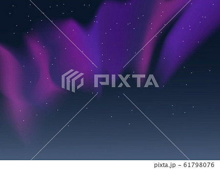 Vector blue pink purple aurora borealis northern 61798076