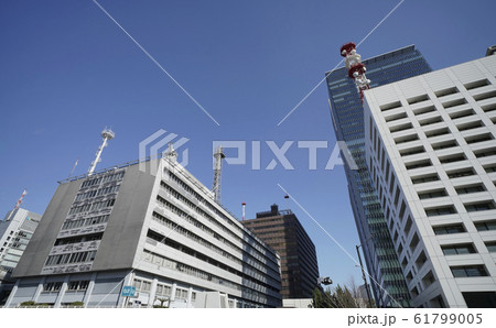 日本の東京都市景観 気象庁などを望む 日本の東京都市景観 気象庁などを望む 61799005