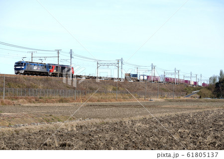 東海道線を走るEF210-114コンテナ貨物列車 61805137