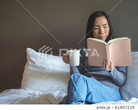 Asia woman lifestyle in house 61807239