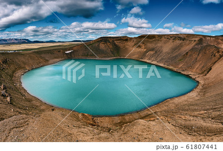 Volcano crater Viti Volcano crater Viti 61807441