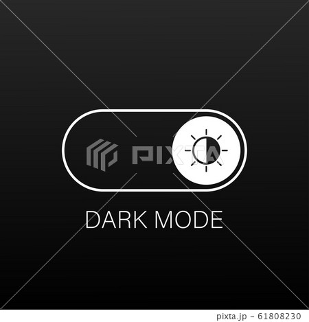 Vector On Off Switch. Dark and Light Mode 61808230