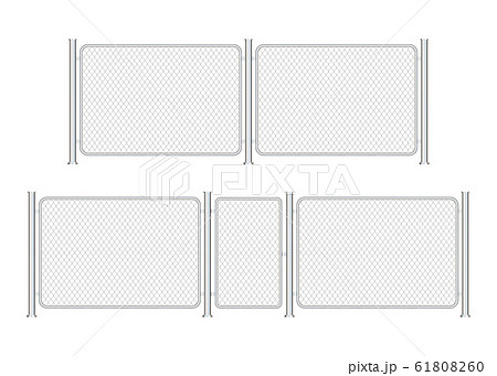 Fence wire metal chain link. Prison barrier, 61808260
