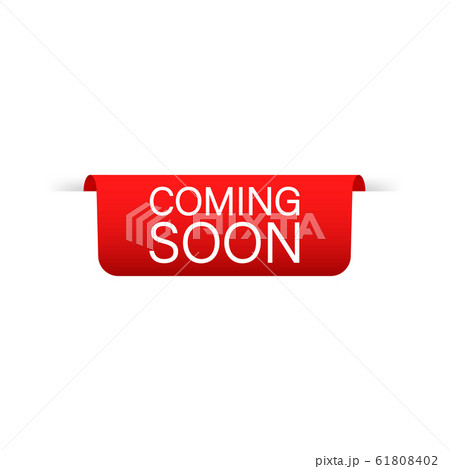 Red ribbon coming soon. Promotion banner coming 61808402