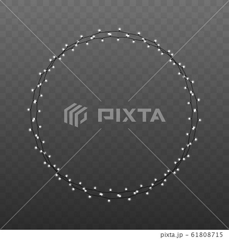 Christmas lights. Glowing lights for Xmas Holiday Christmas lights. Glowing lights for Xmas Holiday 61808715
