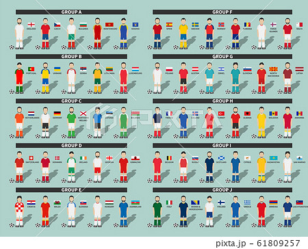 European soccer tournament qualifying draws 2020 . 61809257