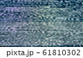Pixelized TV-interferences are flickering. Abstract digital glitch. 61810302