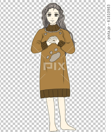 長款毛衣女 長款毛衣女 61810983