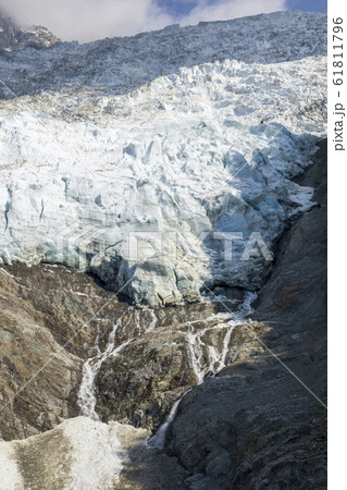 Amazing view of the Glacier des Bossons . French 61811796